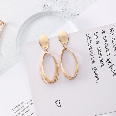 Oval Earrings, Ear Accessories, Drop Earrings