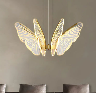 Orchid Petal Glow Chandelier