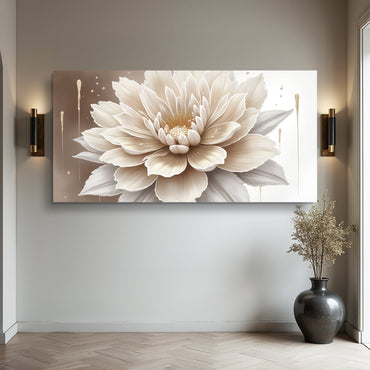 Neutral Petal Composition Wall Art