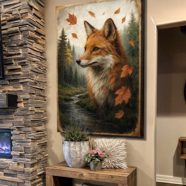 Fox of the Autumn Woods Wall Art