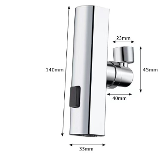 Universal Rotating Kitchen Faucet Waterfall Nozzle