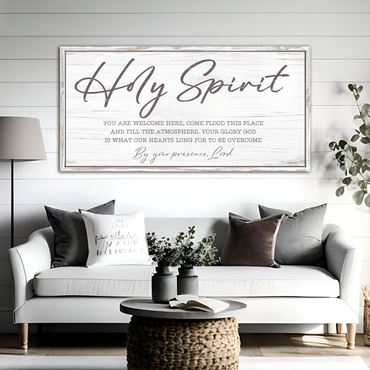 Holy Spirit Invitation Sign III