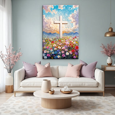 Sacred Floral Devotion II Wall Art
