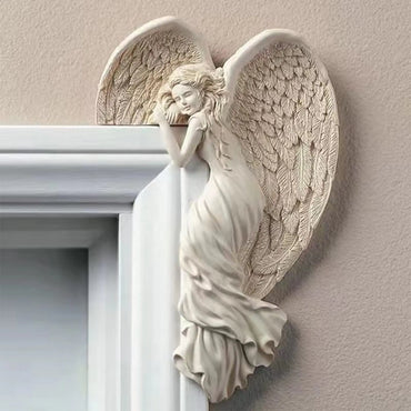 Resin Angel Wing Corner Sculpture for Home