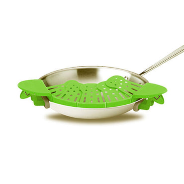 Collapsible Silicone Strainer for Pots and Noodles