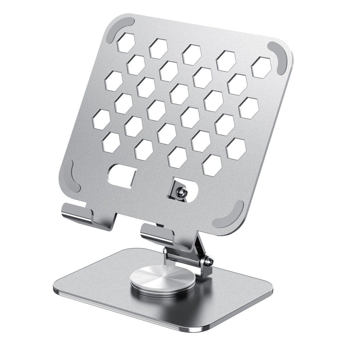 Tablet stand 360 degree rotating folding all metal live streaming learning iPad universal stand for tablets and smartphones