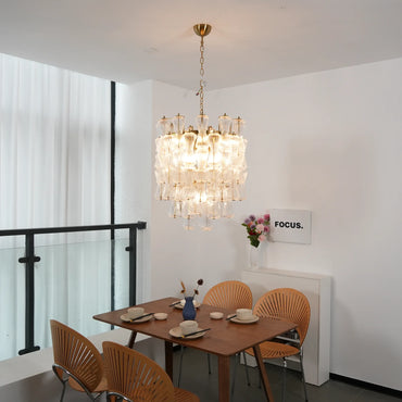 Clepsydra Murano Celestine Chandelier