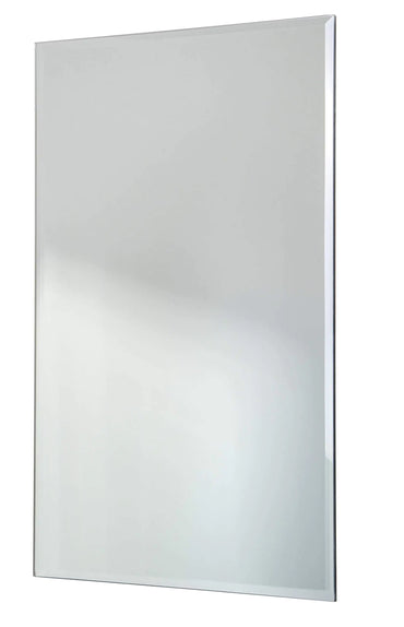 Red Co. 12" x 18" Large Decorative Frameless Beveled Edge Wall Hanging Mirror Rectangular