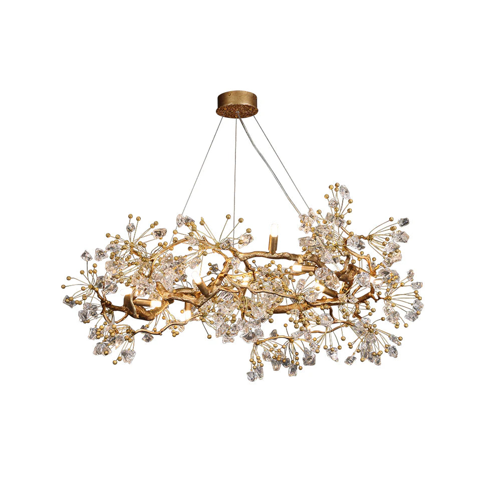 Berry Branch Silhouette Chandelier
