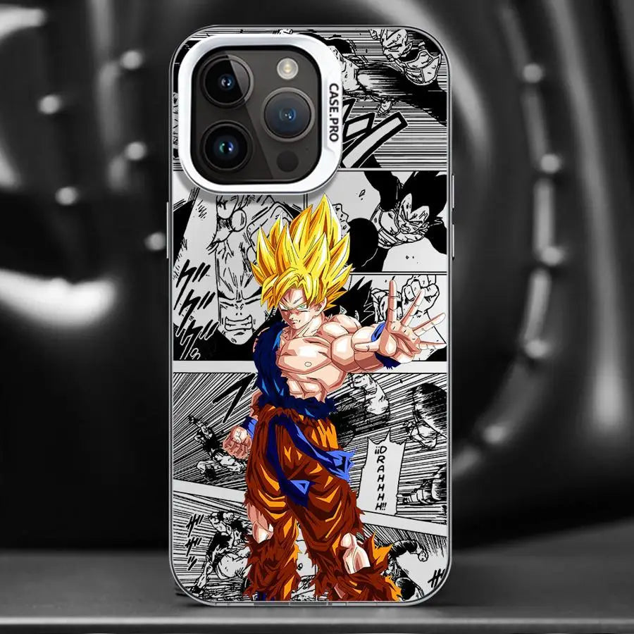 Anime-D-Dragons Balls Phone Case for iPhone 12 Pro 16 15 Plus XR 13 XS Max 16e 14 Pro X 11 Pro Max 11 Pro Soft Cover