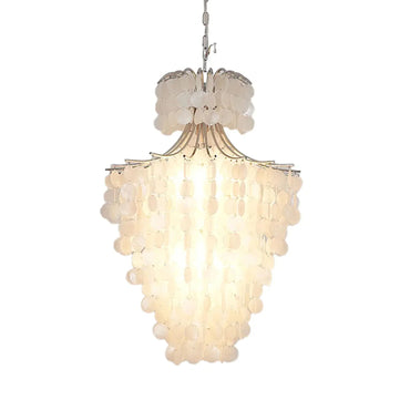 Coastal Shell Tier Chandelier