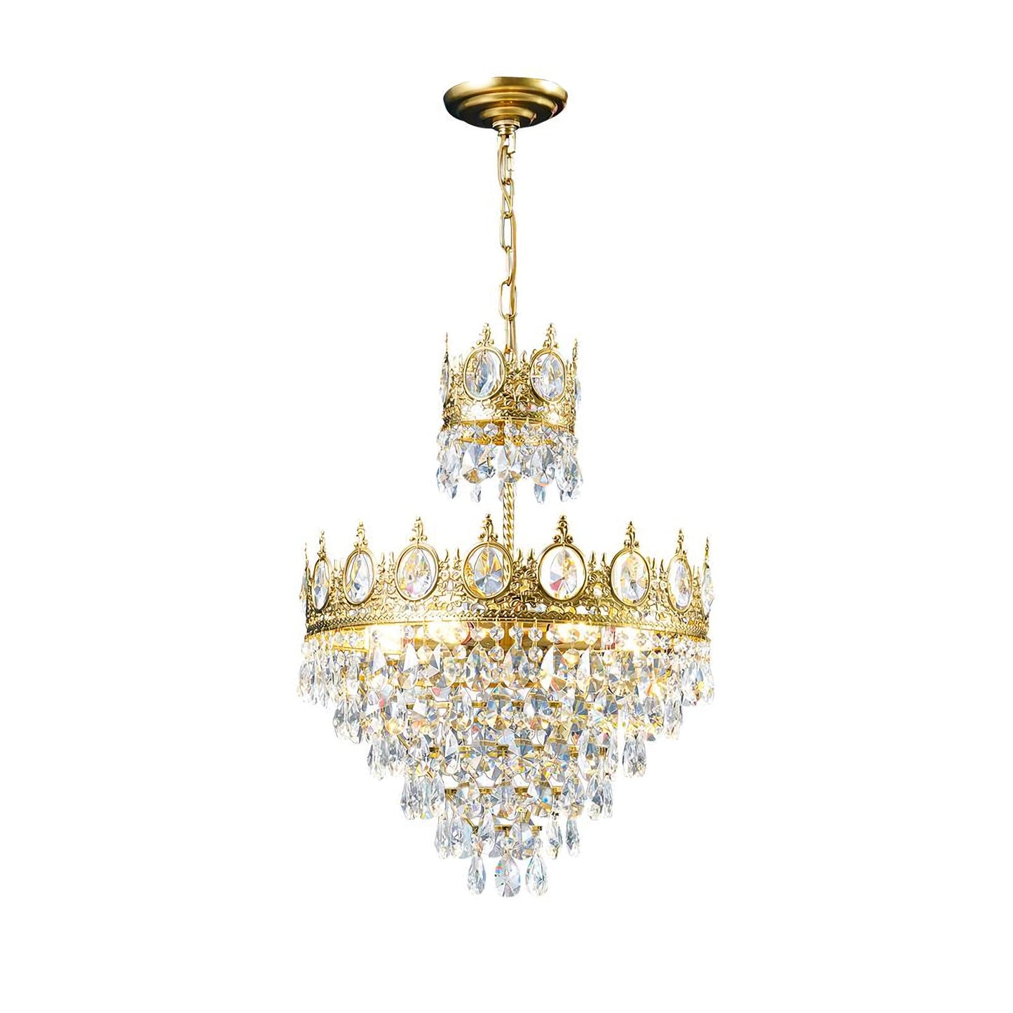 Vintage Crystal Heritage Chandelier