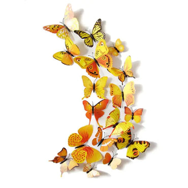 3D Simulation Butterfly Wall Sticker Decor