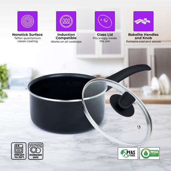 YBM POTS (4.75 QT, Black)