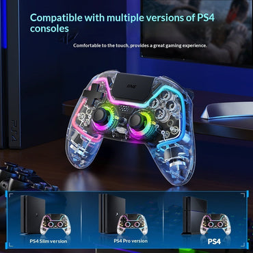 Wireless Bluetooth Transparent Game Console Controller
