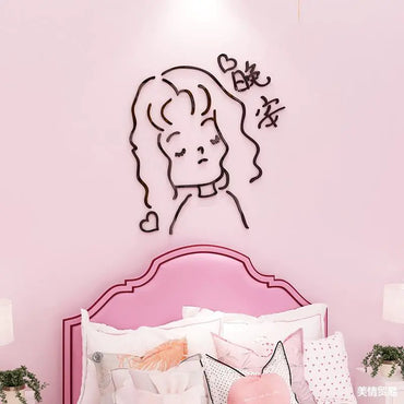3D Wall Stickers for Bedroom Decor and Makeover