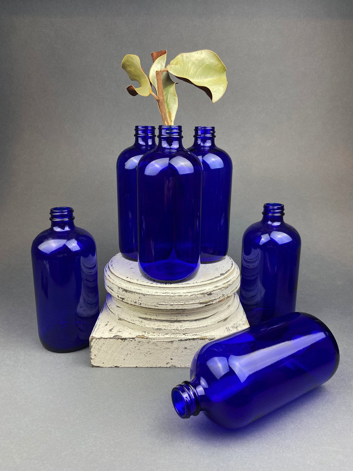 Vintage Italian Glass Jar, Large Hermetic Storage