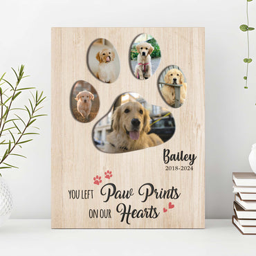 Where Pawprints Never Fade Wall Art
