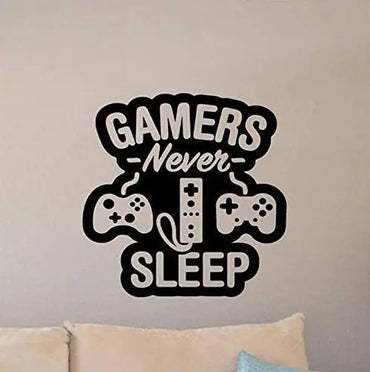 GAMERS Wall Decal for Living Room and Bedroom Decor