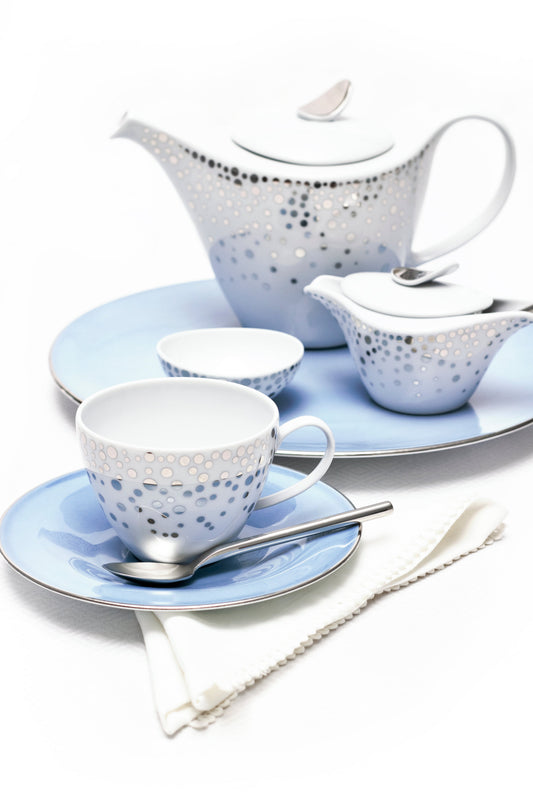 Silver Rain 11-piece Tea Set - Service for 4