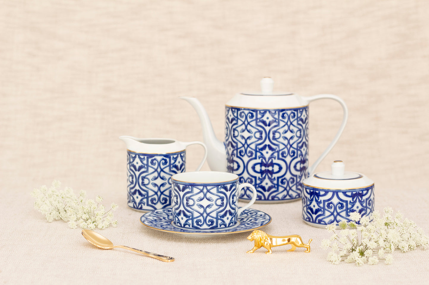 Blue Legacy 11-piece Tea Set - Service for 4