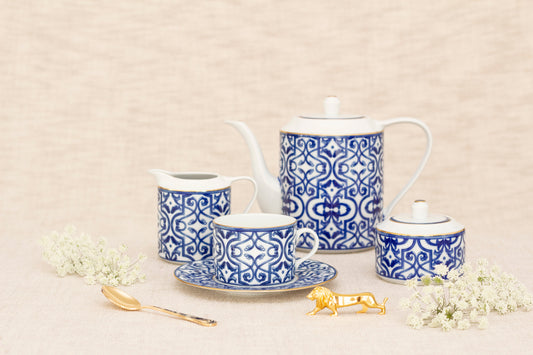 Blue Legacy 11-piece Tea Set - Service for 4