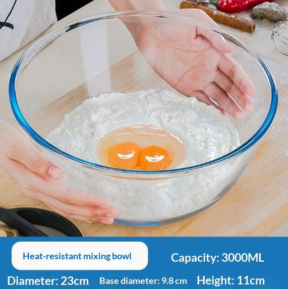 Household High-borosilicate Glass BowlCrystal Glass Instant Noodle Bowl