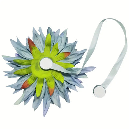 Large Sunflower Tie Back Clips for Curtains and Drapes
