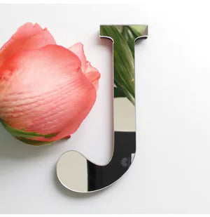 3D Acrylic Mirror Letter Wall Stickers for Decor