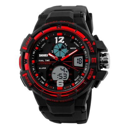 Fashion Digital Army Military Watch Mens Sports  Wristwatch  Shock Resist Clock Quartz Watch Waterproof 50M