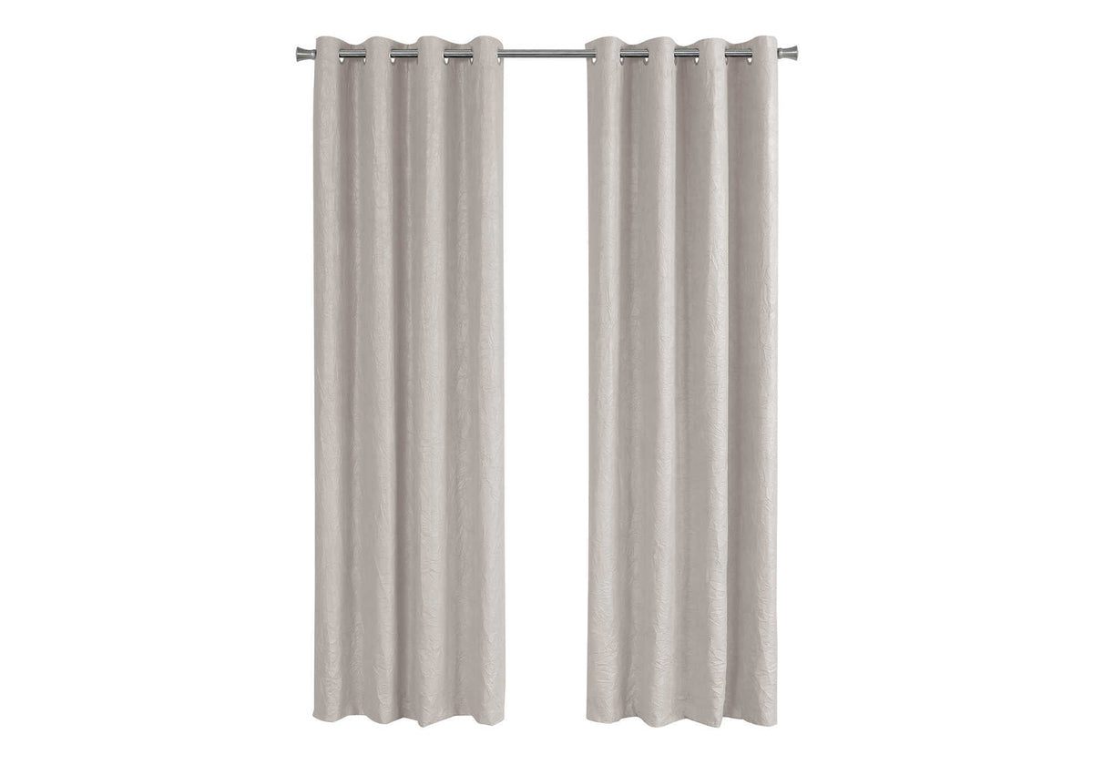 Room Darkening Curtain Panel Set, 2pcs, 54"W x 84"L