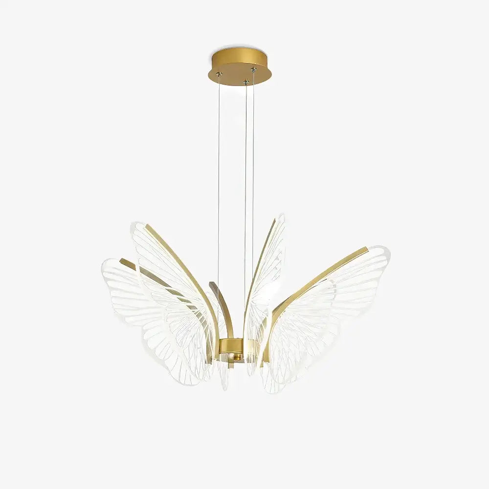 Orchid Petal Glow Chandelier