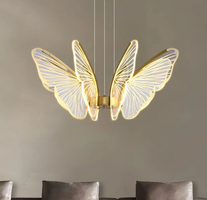 Orchid Petal Glow Chandelier