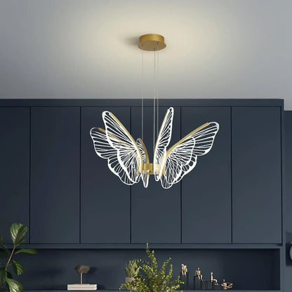 Orchid Petal Glow Chandelier