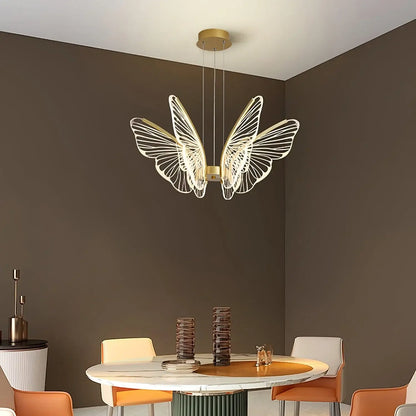 Orchid Petal Glow Chandelier