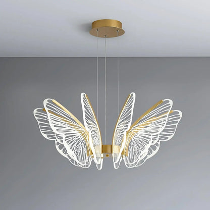 Orchid Petal Glow Chandelier