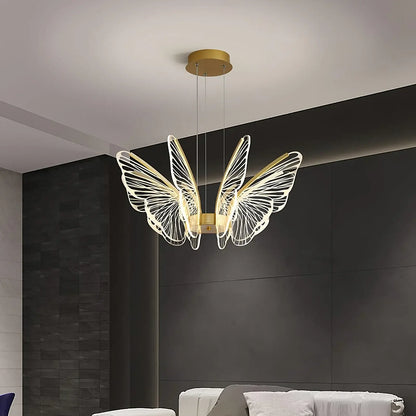 Orchid Petal Glow Chandelier