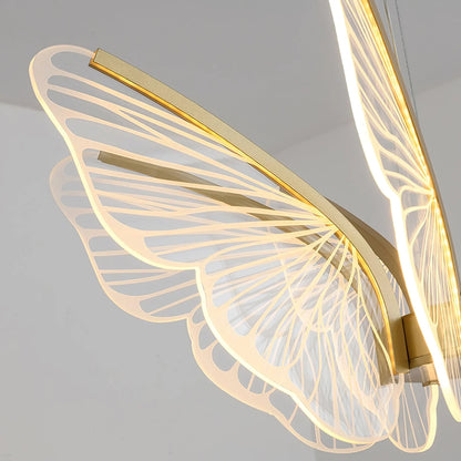 Orchid Petal Glow Chandelier