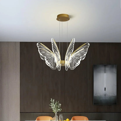 Orchid Petal Glow Chandelier