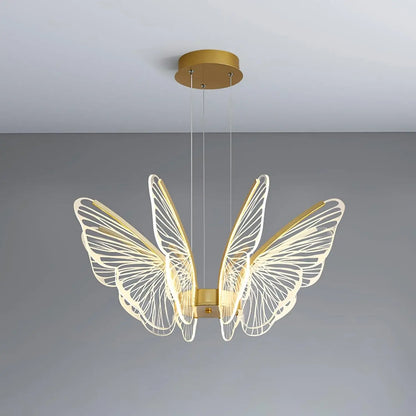 Orchid Petal Glow Chandelier