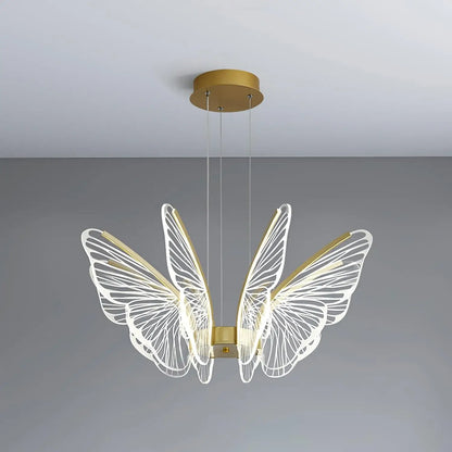 Orchid Petal Glow Chandelier