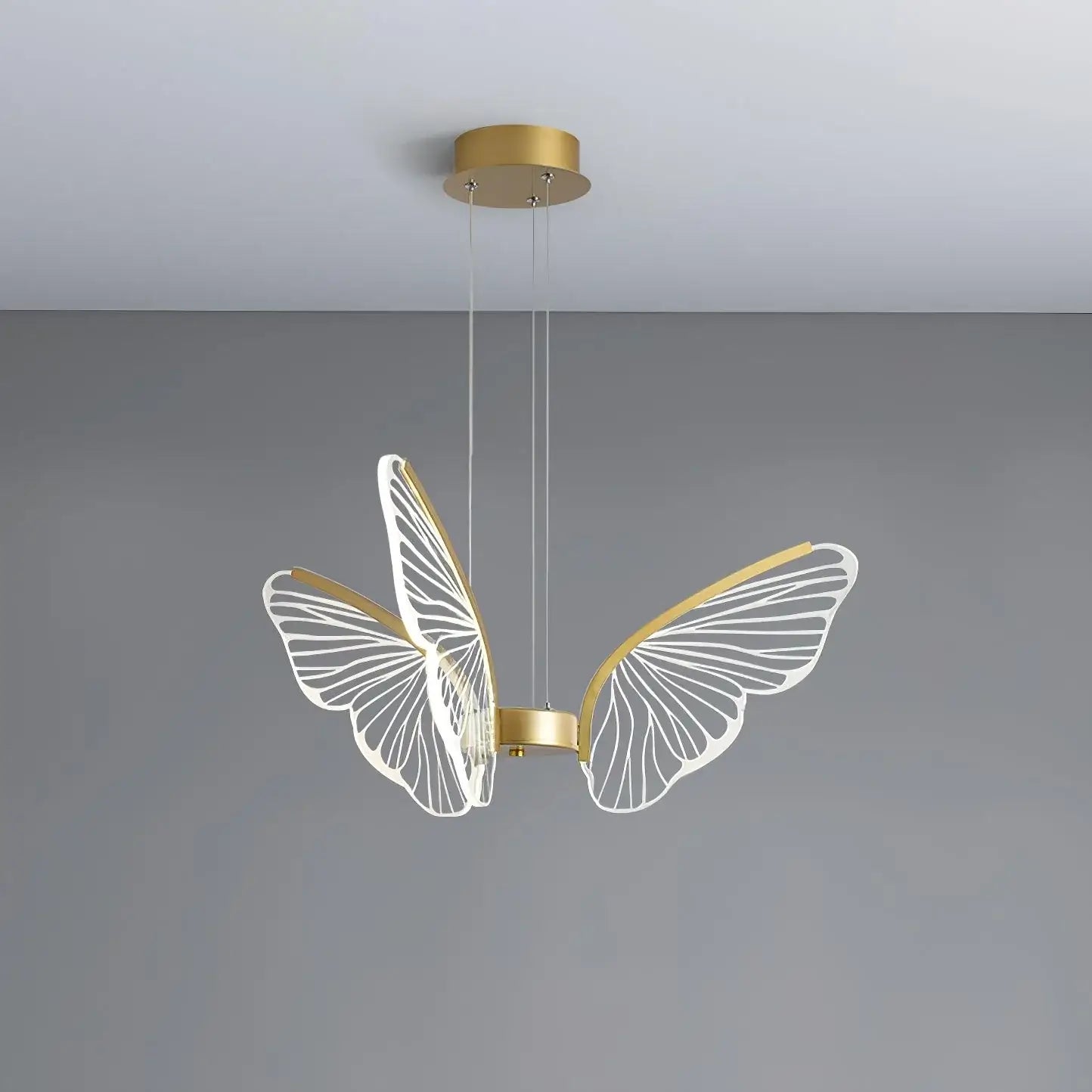 Orchid Petal Glow Chandelier