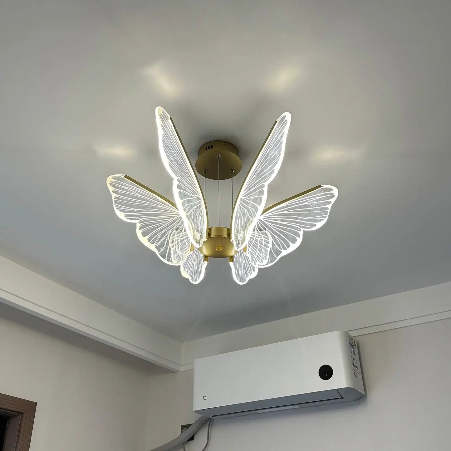 Orchid Petal Glow Chandelier
