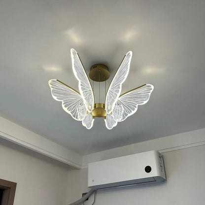 Orchid Petal Glow Chandelier