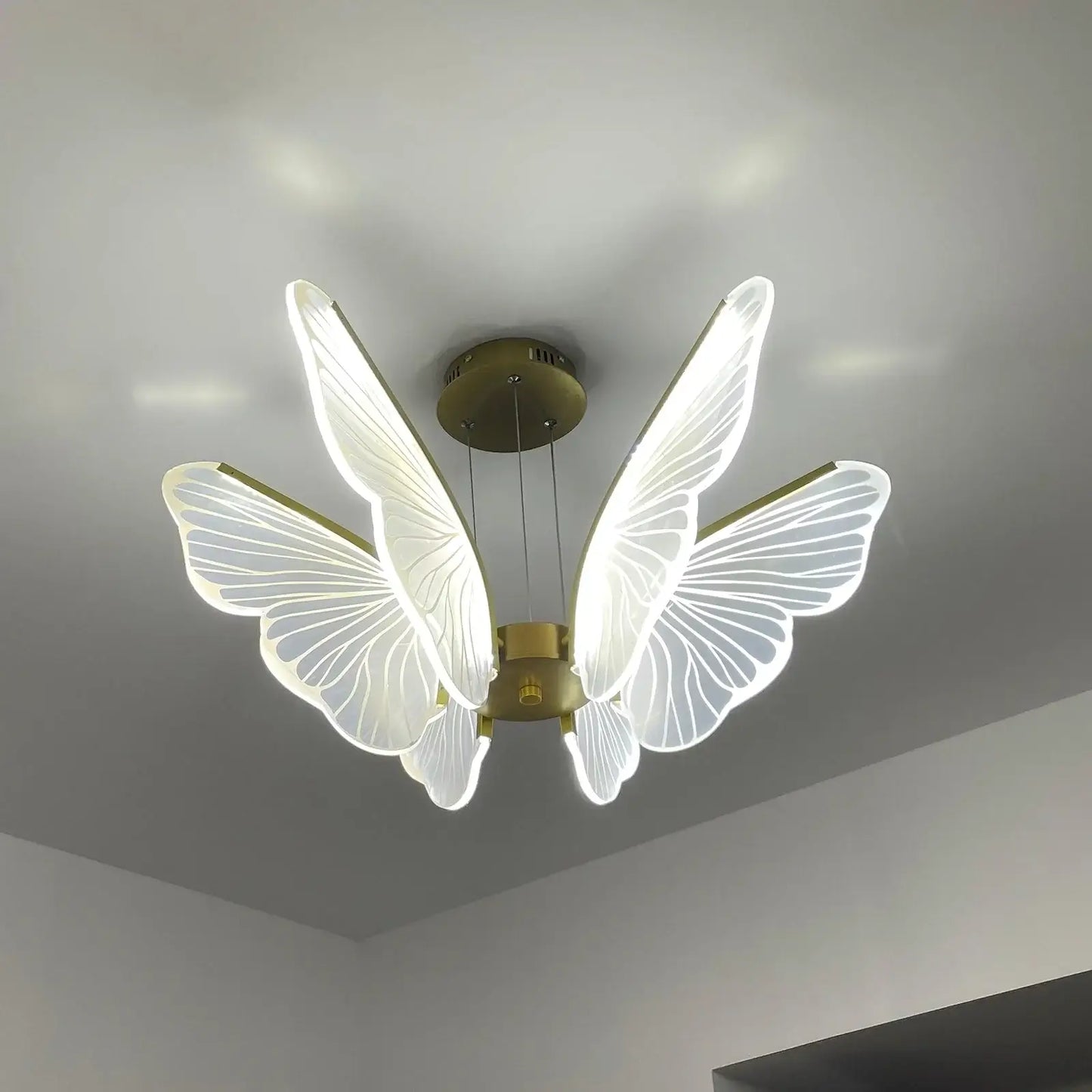 Orchid Petal Glow Chandelier