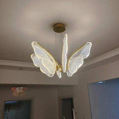 Orchid Petal Glow Chandelier
