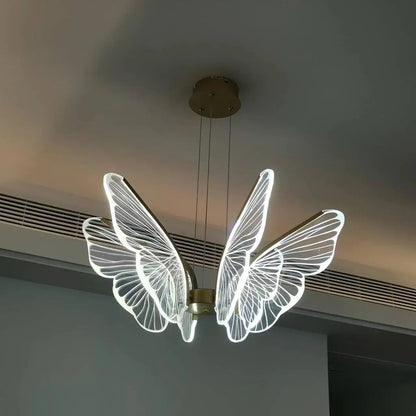 Orchid Petal Glow Chandelier