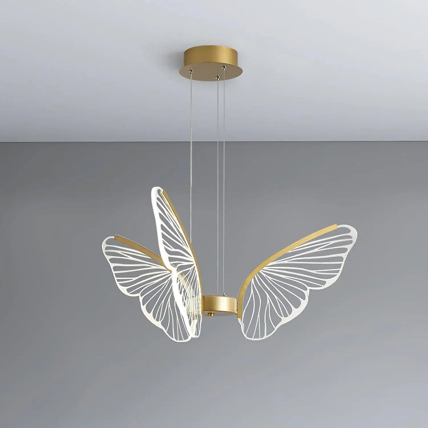 Orchid Petal Glow Chandelier
