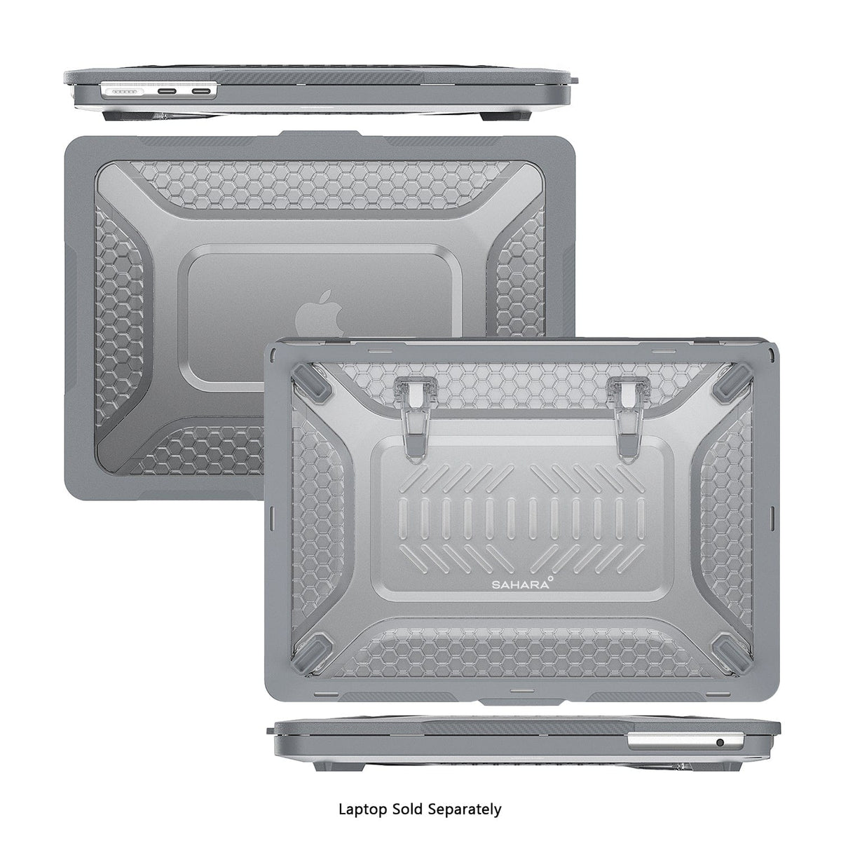 MacBook Air 15" (M3 - M5) with Adjustable Stand Case - Shock-Absorbing | Raider Ultra-Duty Series