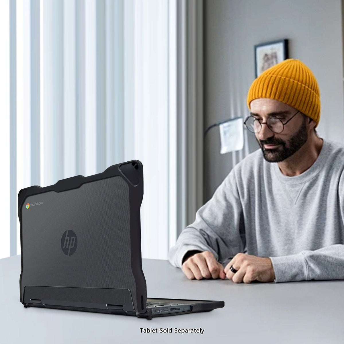 HP Fortis x360 11 G3 G4 G5 Chromebook/HP Fortis Flip G1i 11” - Heavy-Duty Rugged Protection